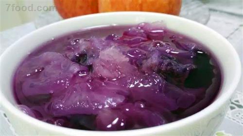银耳紫薯