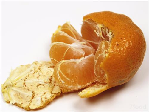 橘子带着“白丝”吃