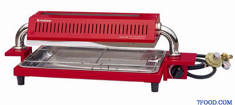 台式燃气红外辐射烧烤机