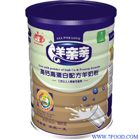 高钙高蛋白配方羊奶粉