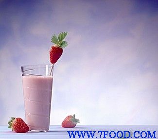 牛奶草莓粉