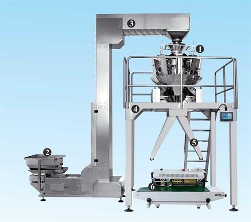 人工接料半自动称量包装机
