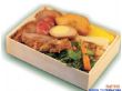 台湾木制快餐盒木片快餐盒（19.5*14.5*3.6）