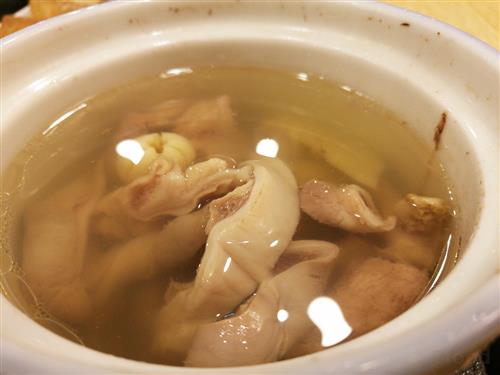波菜猪肝汤
