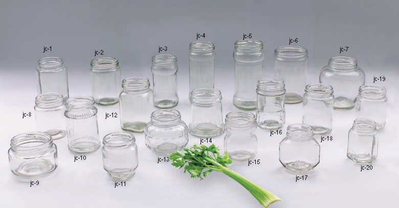 生产各种规格小口广口包装玻璃瓶及配套瓶盖