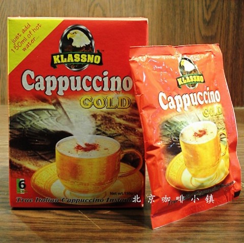 新加坡进口速溶咖啡金牌特选-经典cappuccino