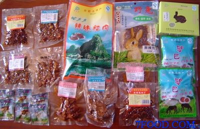 兔肉小包装系列食品