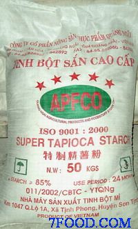 越南五星木薯淀粉