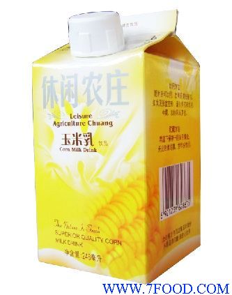 休闲农庄248ML玉米乳（低糖型粗粮饮料）