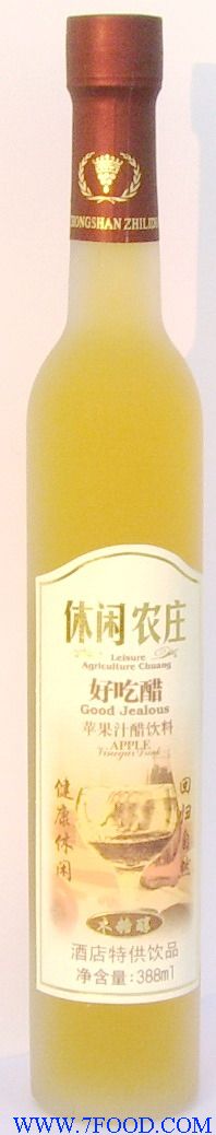 休闲农庄木糖醇苹果醋（388ML酒店特）
