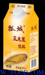 瓢城玉米浆饮料