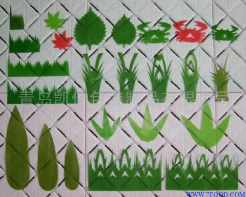 绿叶片、寿司草、山形绿叶片、大山草、虾草