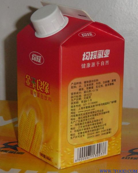 均瑶玉米汁