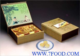 竹制茶月饼礼盒