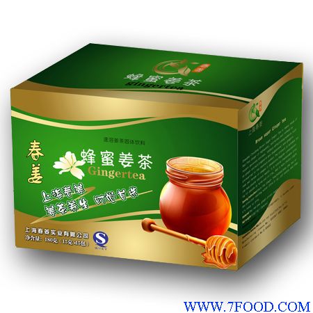 上海春姜牌蜂蜜姜茶