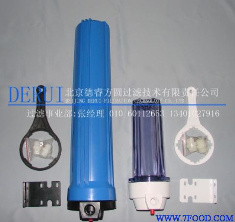 北京PVC塑料单芯过滤器自来水过滤器