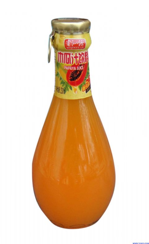精装木瓜汁饮料（玻璃瓶装）