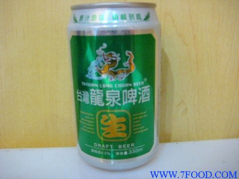 台湾龙泉生啤酒批发