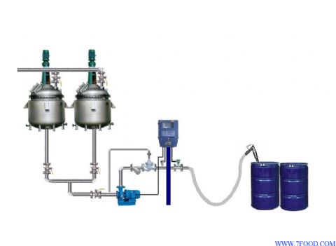 化工计量反应釜液体定量装桶计量系统