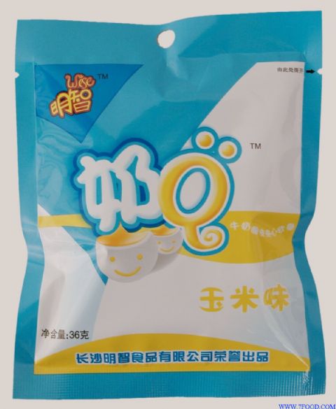 休闲糖果袋装奶Q糖（玉米味）