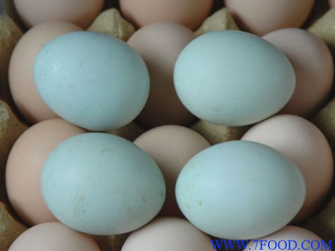 泰华牌绿壳鸡蛋纯绿色营养品