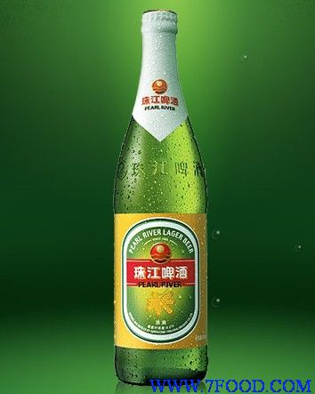 珠江淡爽啤酒