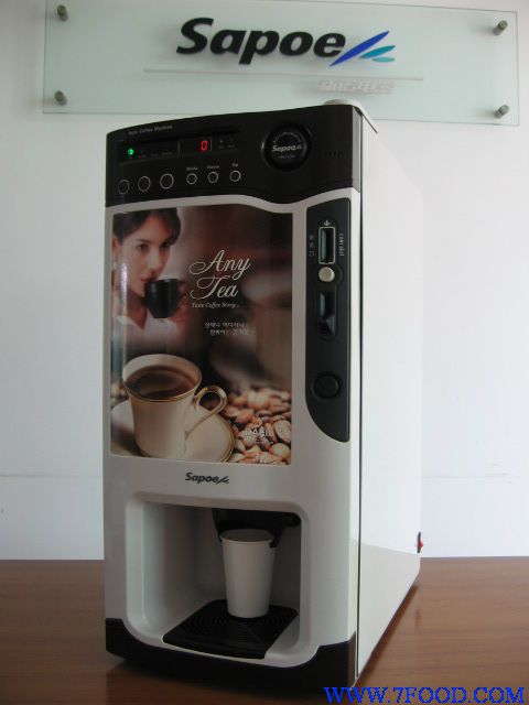 咖乐台式三料投币咖啡机