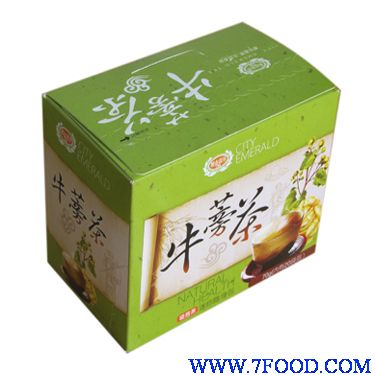 都市翡翠牛蒡茶健康茶饮盒装礼品