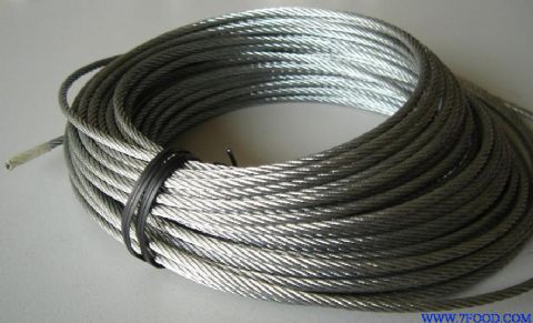 304不锈钢包胶钢丝绳