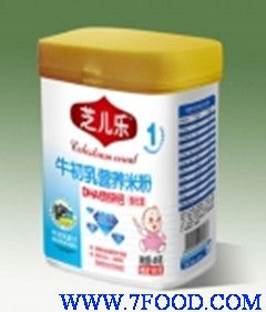 牛初乳DHA铁锌钙营养米粉