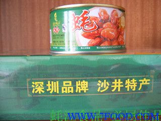 沙井红烧牡蛎罐头（香蒜味）