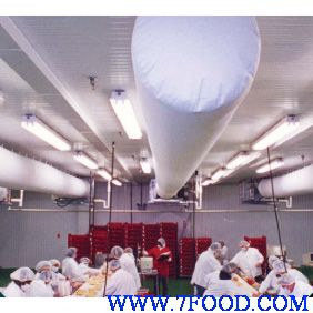 食品厂专用布风管无污染纤维布风管