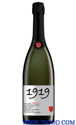 1919丽莎佤陈年起泡白葡萄酒