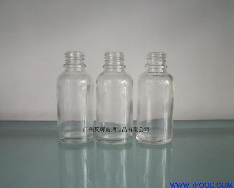 30ml透明玻璃精油瓶配盖
