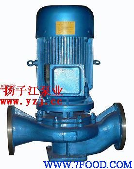 离心泵厂家ISG型系列立式管道离心泵