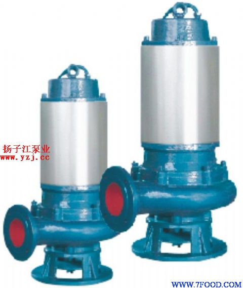 排污泵厂家:JYWQ系列自动搅匀排污泵