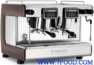 意大利CASADIO商用电控版双头半自动咖啡机