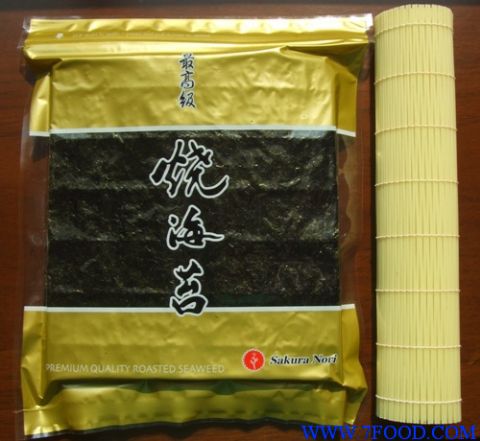 50金樱花寿司海苔米果专用包饭即食