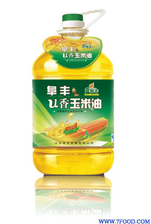 阜丰u香玉米油5升
