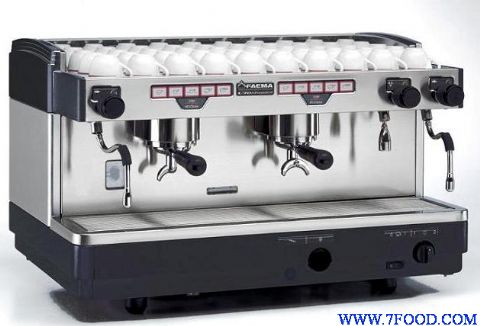 飞马双头电控半自动咖啡机商用
