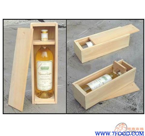 包角实木包装白酒酒盒生产