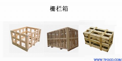 松江厂家供应实木包装箱
