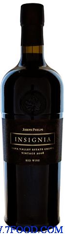 约瑟夫菲尔普斯徽章Insignia红葡萄酒纳帕红酒