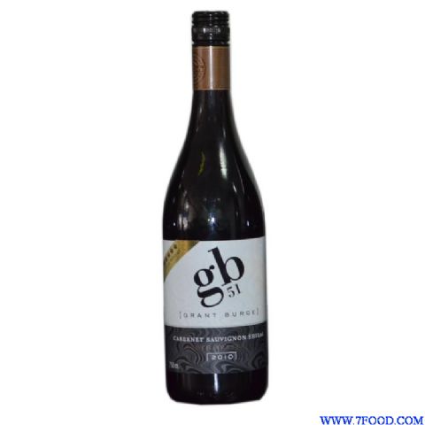 葛兰伯奇酒庄GB51解百纳舍拉子干红葡萄酒