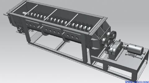 硫酸亚铁桨叶式干燥机技术规格