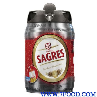 世界名啤酒萨格雷斯金刚桶