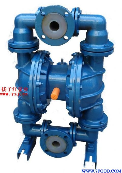 隔膜泵:QBYC-F46衬氟气动隔膜泵