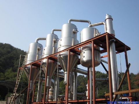 陕西榆林MVR高盐废水强制循环蒸发器厂家