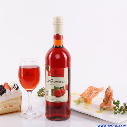 德国卡特伦堡（katlen）草莓浆果酒