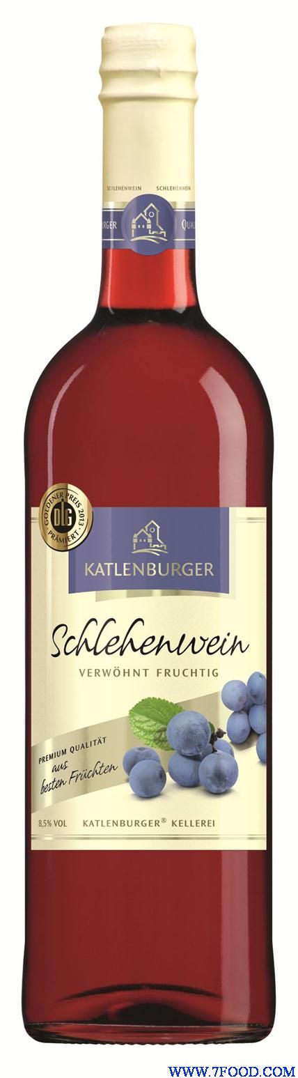 德国卡特伦堡（katlen）黑刺李浆果酒